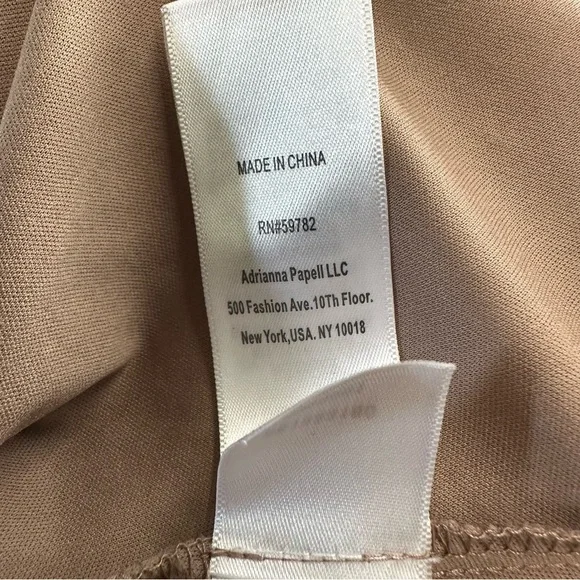 Adrianna Papell Women's Black Long Dress Wedding Guest Evening Gown size 4 - Picture 14 of 15